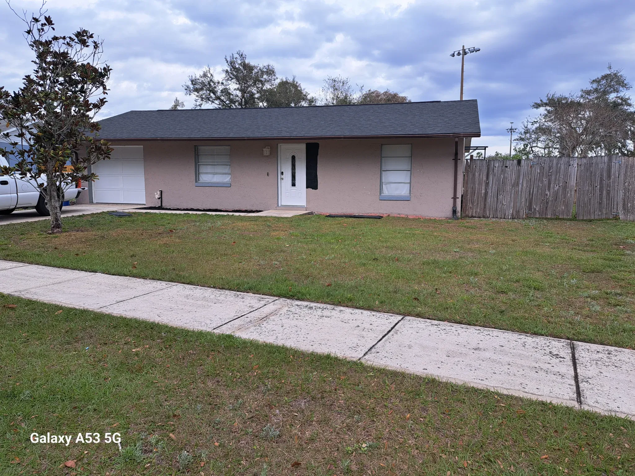 Exterior make over — before
