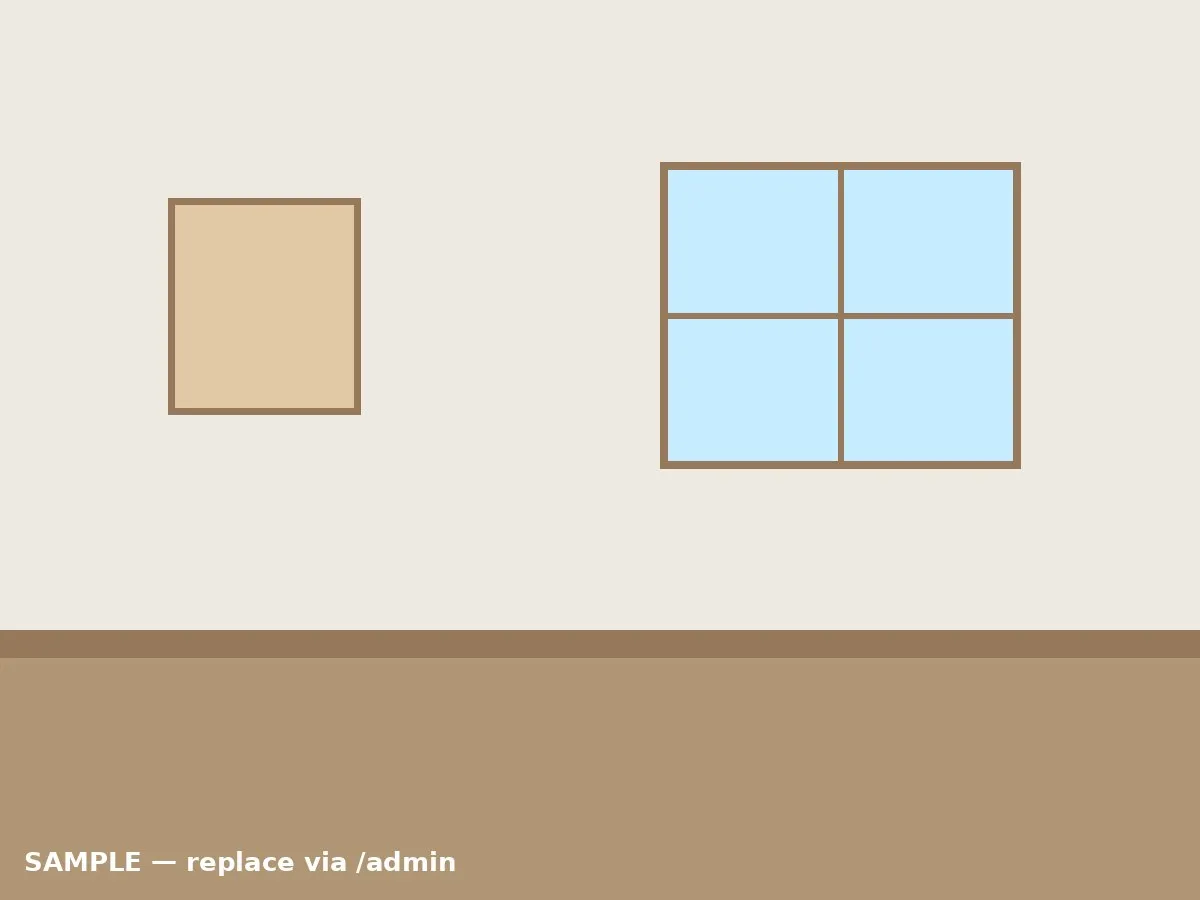Living Room Refresh & Repaint — after